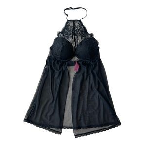 La Senza Halter Neck Babydoll Chemises